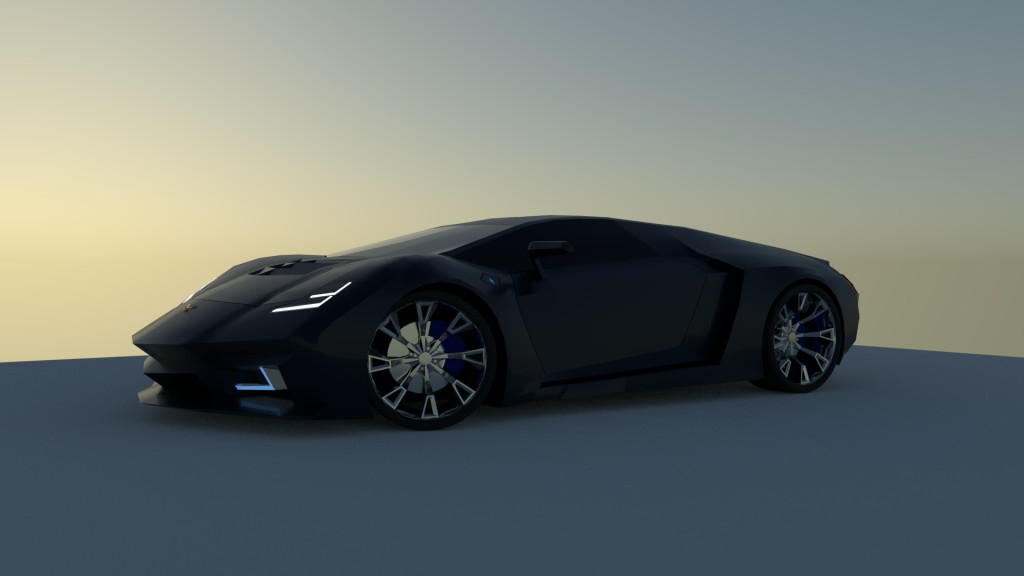 Supercar Tavaculo (Inspired by Lamborghini) preview image 1